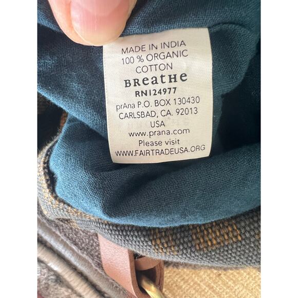 Prana Women's Medium Slouch Tote Shoulder Bag - Picture 6 of 11